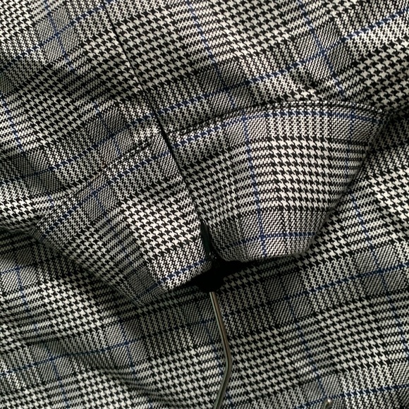 Zara trafaiuc collection Checked‎ size S Pencil-Dress plaid classic houndstooth - Picture 13 of 16